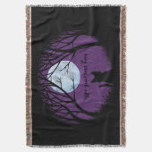 猫好きブランケットレチャットファットキャットブランケット スローブランケット (正面縦)