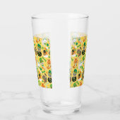 猫好きプリント、アイルランド、アイルランド、セントパトリックの日 タンブラーグラス (左)