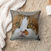猫好きプレゼントカスタム- Pet Photo Keepsake Cat クッション (ブランケット)