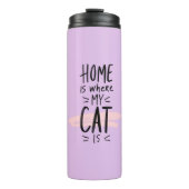 猫好きホームは私の猫がいる場所 タンブラー (正面)