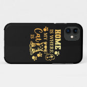 猫好きホームは私の猫がいる場所 Case-Mate iPhoneケース (裏面(横))