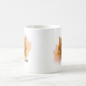 猫好きマグカップ - かわいい猫ママへのギフト コーヒーマグカップ (中央)