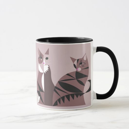 猫好きマググ マグカップ (右)