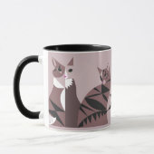猫好きマググ マグカップ (左)