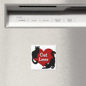 猫好きマグネットキティ猫冷蔵庫用マグネットカスタマイズ マグネット (インサイチュ (食洗機))