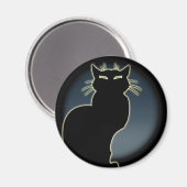 猫好きマグネットキャットアート冷蔵庫用マグネットカスタマイズ マグネット (正面/裏面)