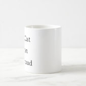 猫好きマグ熱狂する- Cat Person 誇りを持った and コーヒーマグカップ (中央)
