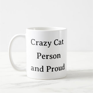 猫好きマグ熱狂する- Cat Person 誇りを持った and コーヒーマグカップ