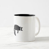 猫好きマグ ツートーンマグカップ (正面右)