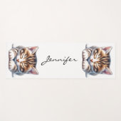 猫好きヨガマット ヨガマット (正面(横))