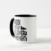 猫好きラビ マグカップ (正面左)