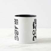 猫好き公共の擁護者 マグカップ (中央)