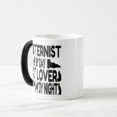 猫好き内科医 モーフィングマグカップ (正面左)