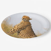 猫好き写真 ペーパープレート (アングル)