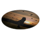 猫好き切断板 カッティングボード (角)