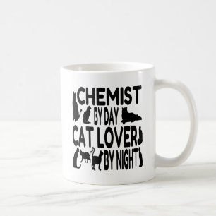 猫好き化学者 コーヒーマグカップ
