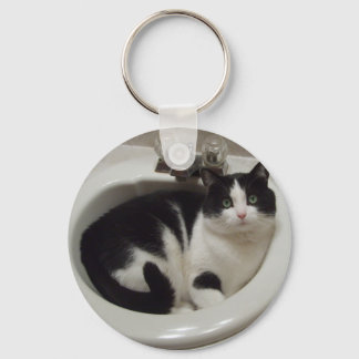 猫好き喜び キーホルダー