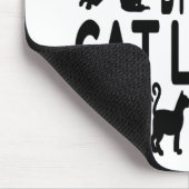 猫好き土木技師 マウスパッド (コーナー)