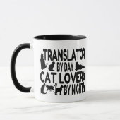 猫好き変換 マグカップ (左)