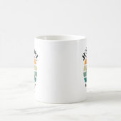 猫好き女子のマグカップ コーヒーマグカップ (中央)
