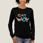 猫好き女子 トライブレンドTシャツ (正面)