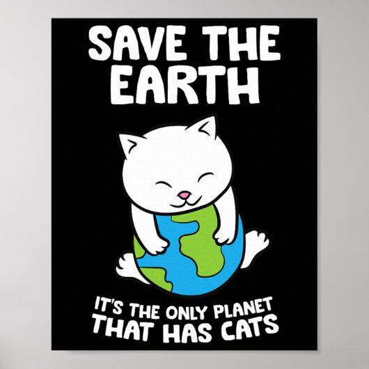 猫好き救地球ハで唯一の惑星 ポスター (正面)