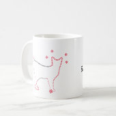 猫好き梅毒 コーヒーマグカップ (正面左)