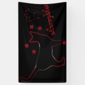 猫好き梅毒 横断幕 (縦)