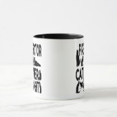 猫好き火災監視員 マグカップ (中央)