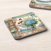 猫好き父の願う猫パパ コースター (左側)