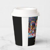 猫好き用ピックボールハローウィンパーティ 紙コップ (右)