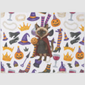 猫好き用ピックボールハローウィンパーティ 薄葉紙 (正面)