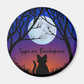 猫好き磁石脂肪猫冷蔵庫用マグネットカスタマイズ マグネット (正面)