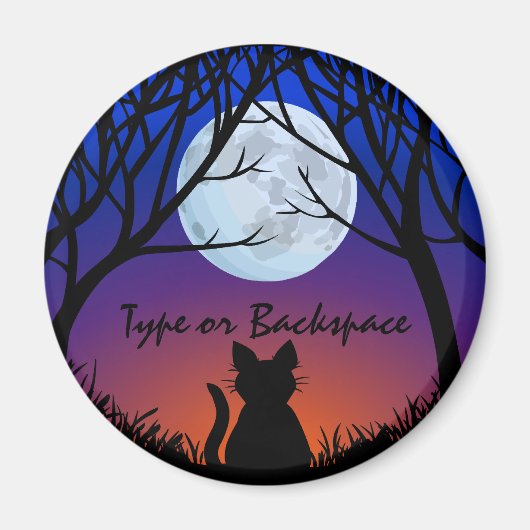 猫好き磁石脂肪猫冷蔵庫用マグネットカスタマイズ マグネット (正面)