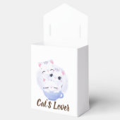 猫好き紙袋包装 フェイバーボックス (オープン)