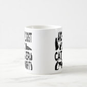 猫好き考古学者 コーヒーマグカップ (中央)