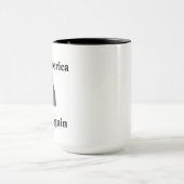 猫好き者占星術タロット占いユーモアフェミニスト マグカップ (中央)
