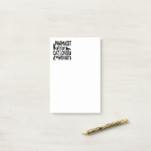 猫好き薬剤師 ポストイット (デスク上)