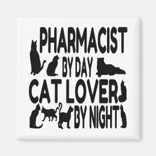 猫好き薬剤師 マグネット