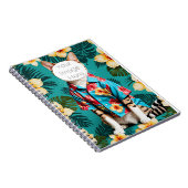 猫好き虎猫スパイラルフォトノートブック ノートブック (右側)