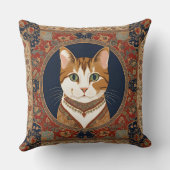 猫好き装飾用クッション クッション (裏面)