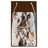 猫好き贈与 スモールペーパーバッグ (裏面)