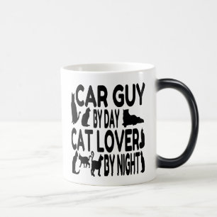 猫好き車男 モーフィングマグカップ