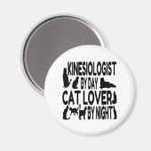 猫好き運動学者 マグネット (正面/裏面)
