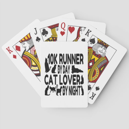 猫好き10Kランナー トランプ (裏面)