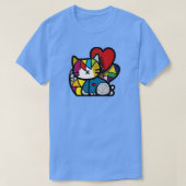猫好き3 Tシャツ (デザイン正面)