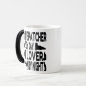 猫好き911ディスパッチャ モーフィングマグカップ (正面左)