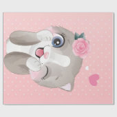 猫好き |かわいい子猫 ラッピングペーパー (フラット)