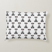 猫好き アクセントクッション (裏面)