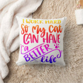 猫好き クッション (ブランケット)